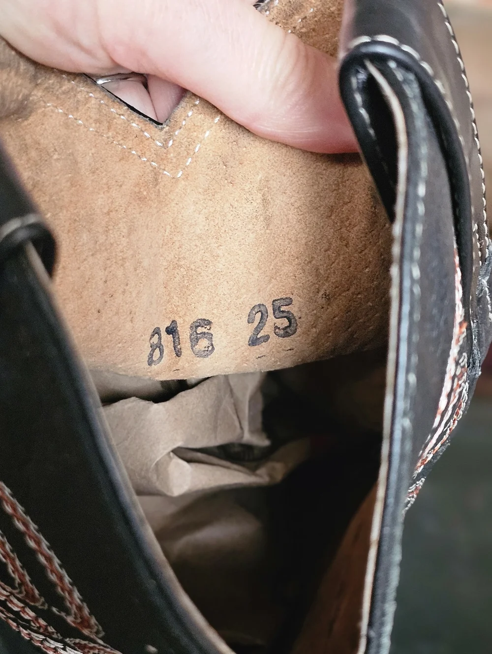 La Sierra Men's Nobuck Square Toe Rubber Sole Boot Black - Picture 7 of 11